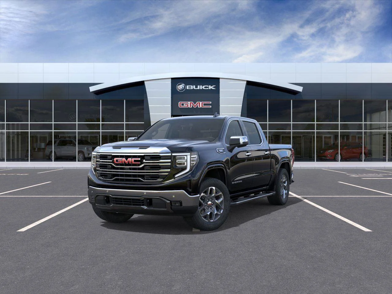 New 2026 Onyx Black GMC SLT image 8