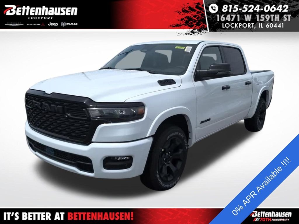 New 2026 Bright White Clear-Coat Exterior Paint RAM Big Horn image 1