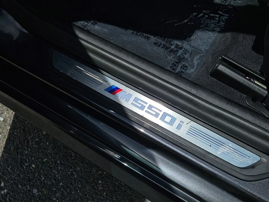 Certified Used 2023 Dark Graphite Metallic BMW M550i xDrive image 38