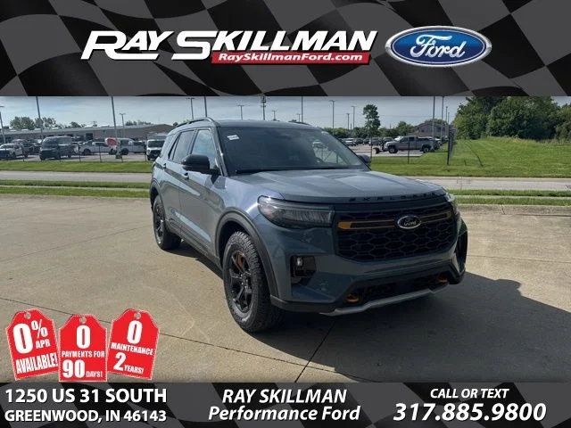 New 2026 Vapor Blue Metallic Ford Tremor® image 1