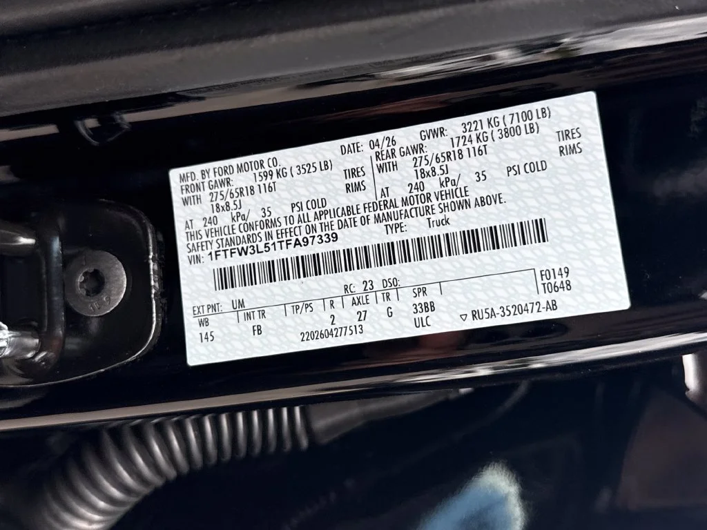 New 2026 Black Ford XLT image 29