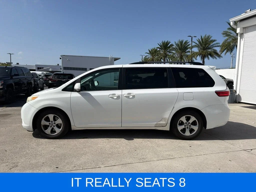 Used 2015 Toyota Sienna LE with VIN 5TDKK3DC7FS588395 for sale in Lauderhill, FL
