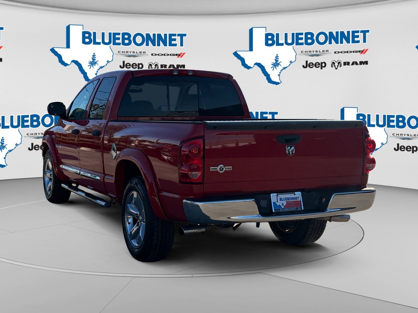 Used 2008 Flame Red Dodge SLT image 7