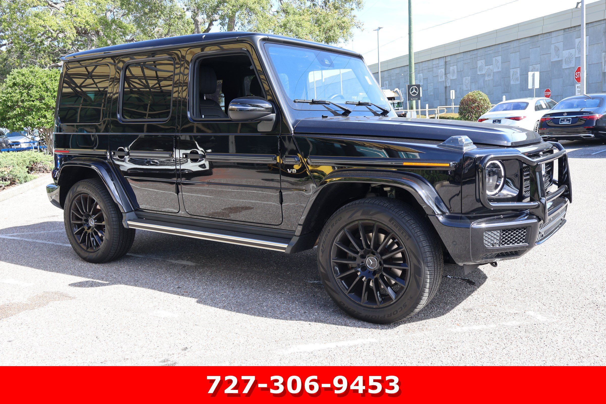 Certified Used 2023 Obsidian Black Metallic Mercedes-Benz G 550 image 12