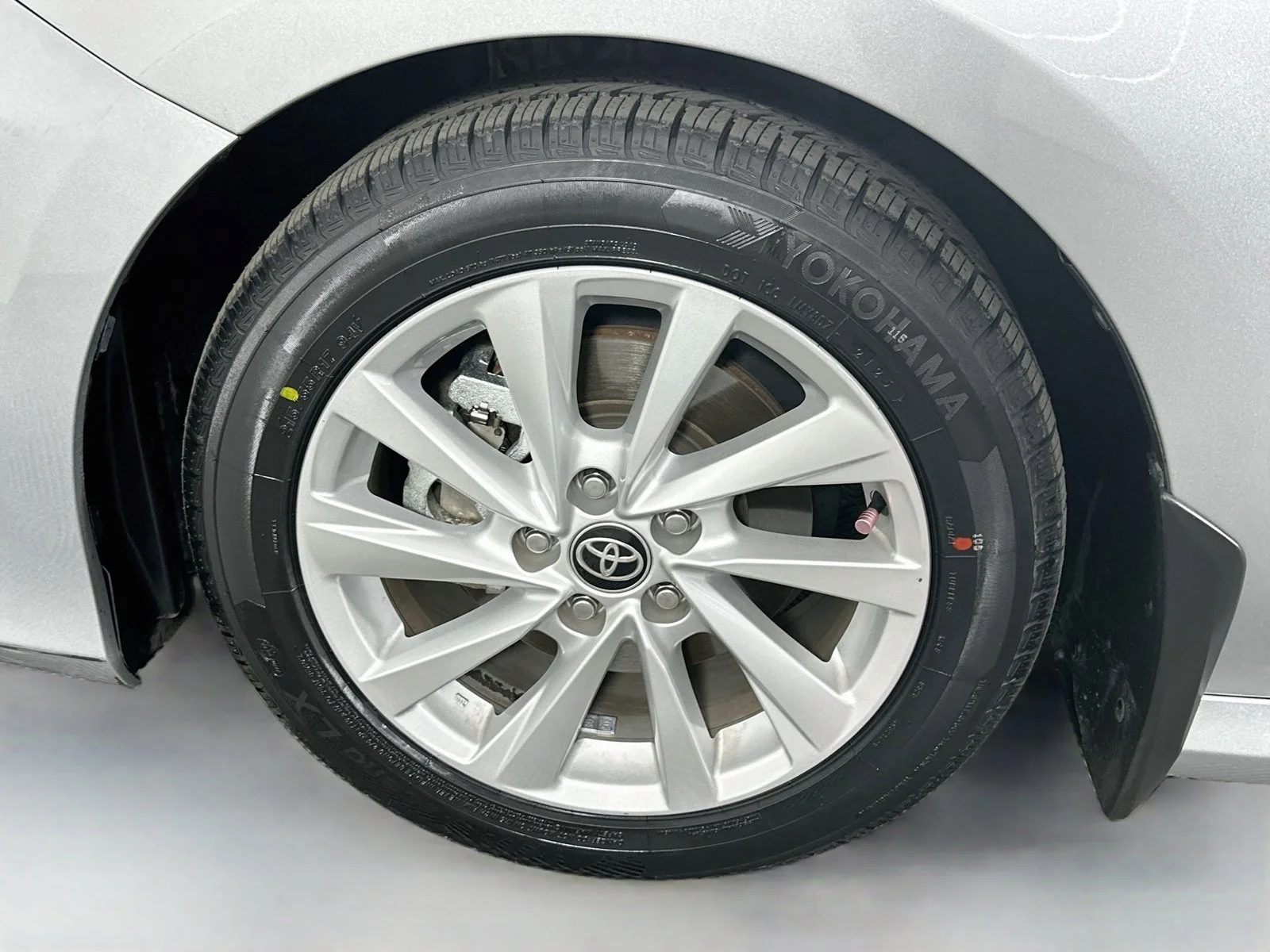 Used 2021 Celestial Silver Metallic Toyota LE image 30