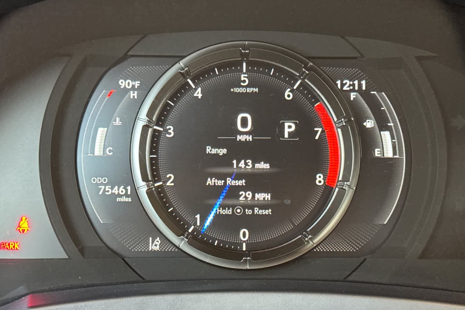 Used 2021 Cloudburst Gray Lexus F SPORT image 28