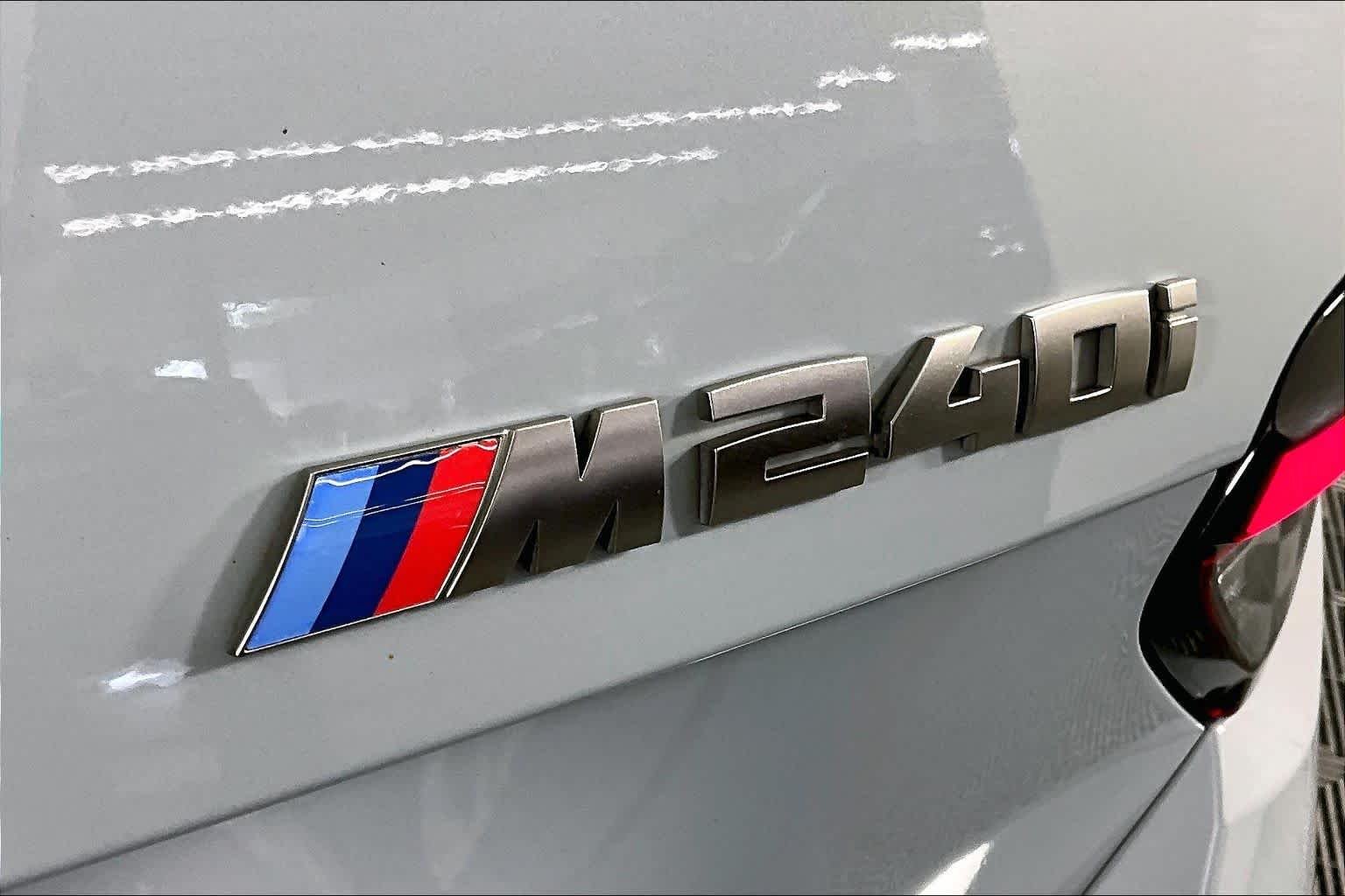Used 2022 Brooklyn Grey Metallic BMW M240i xDrive image 30