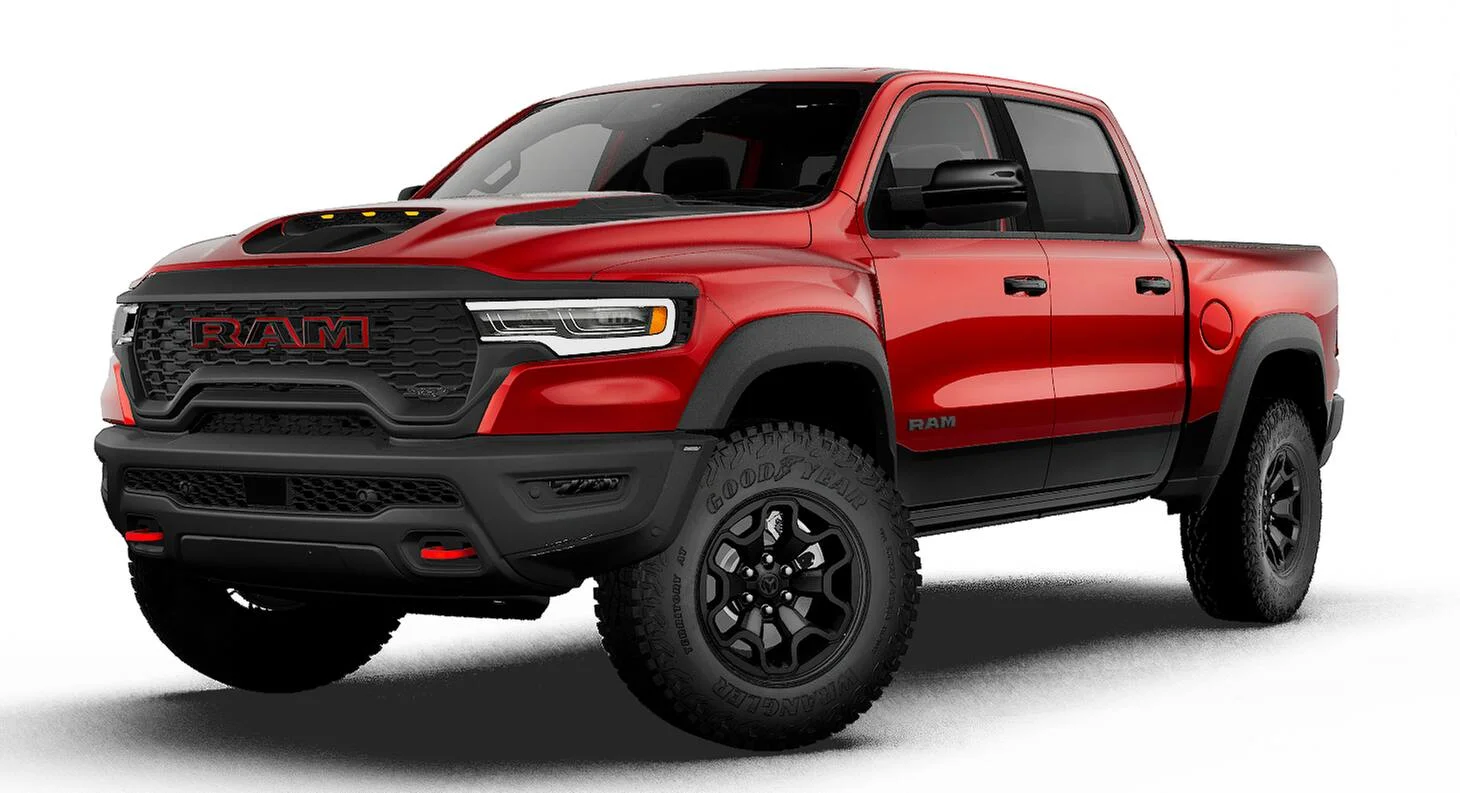 New 2027 Molten Red Pearl-Coat Exterior Paint RAM  image 1