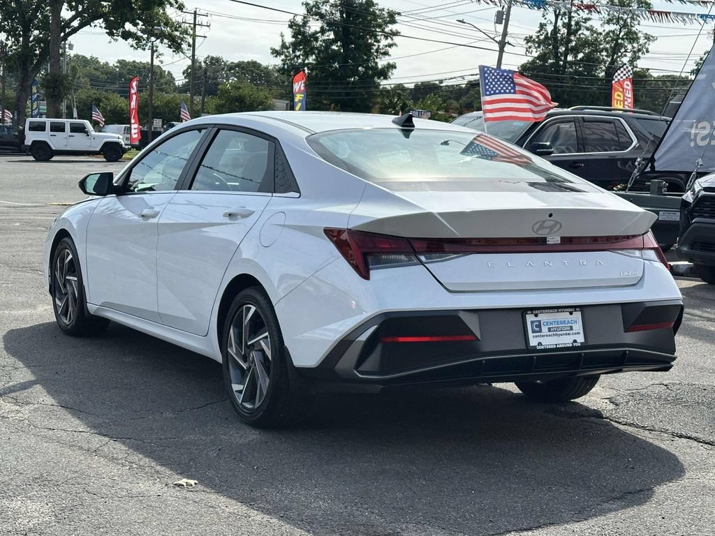 Certified Used 2025 Serenity White Hyundai Limited image 8