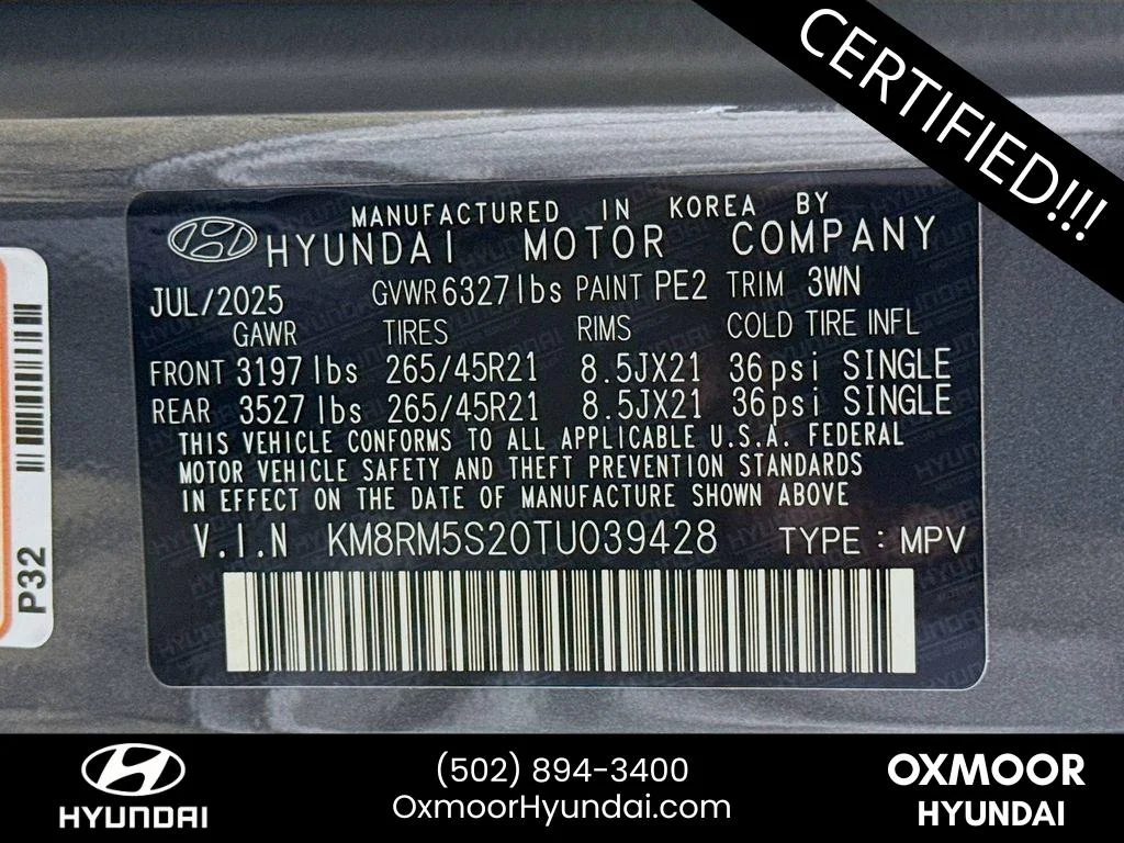 Used 2026 Ecotronic Gray Pearl Hyundai Calligraphy image 36