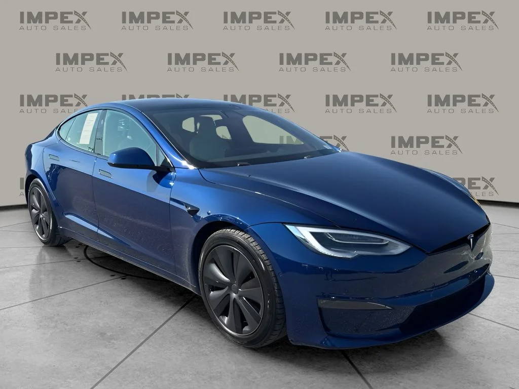 Used 2022 Blue Tesla Base image 7