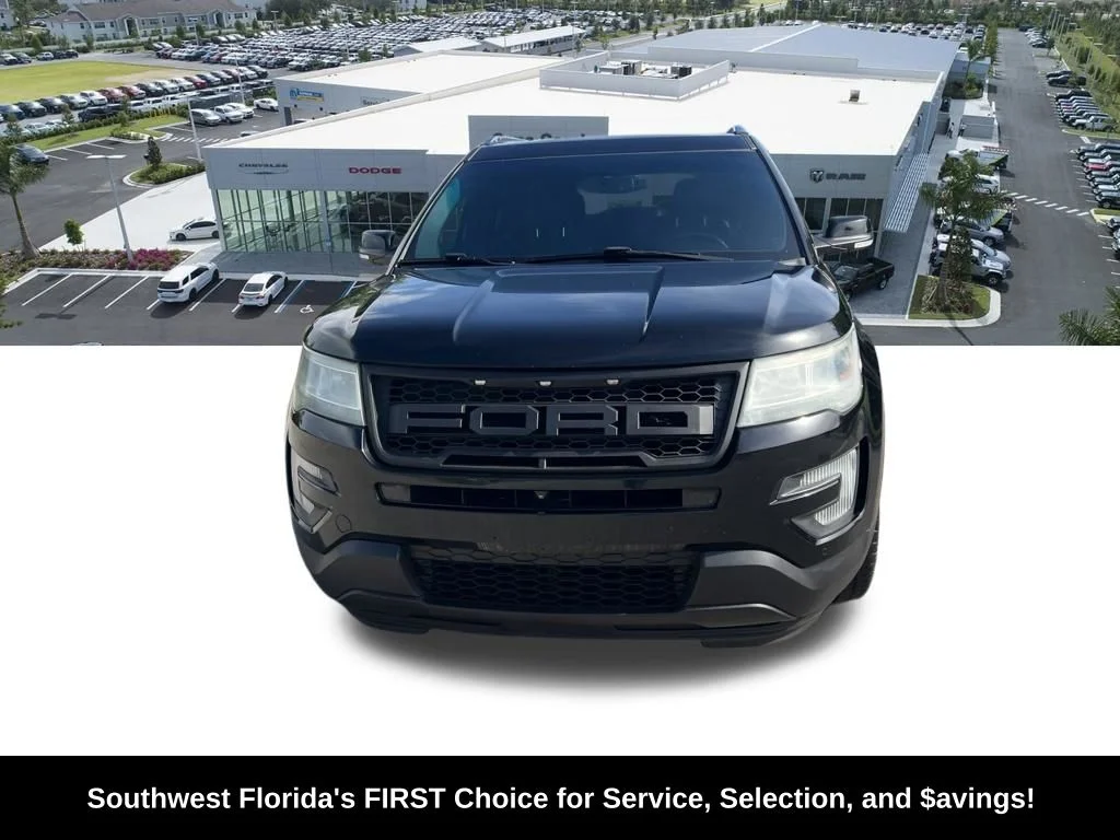 Used 2016 Ford Explorer Limited with VIN 1FM5K8F89GGB43151 for sale in Cape Coral, FL