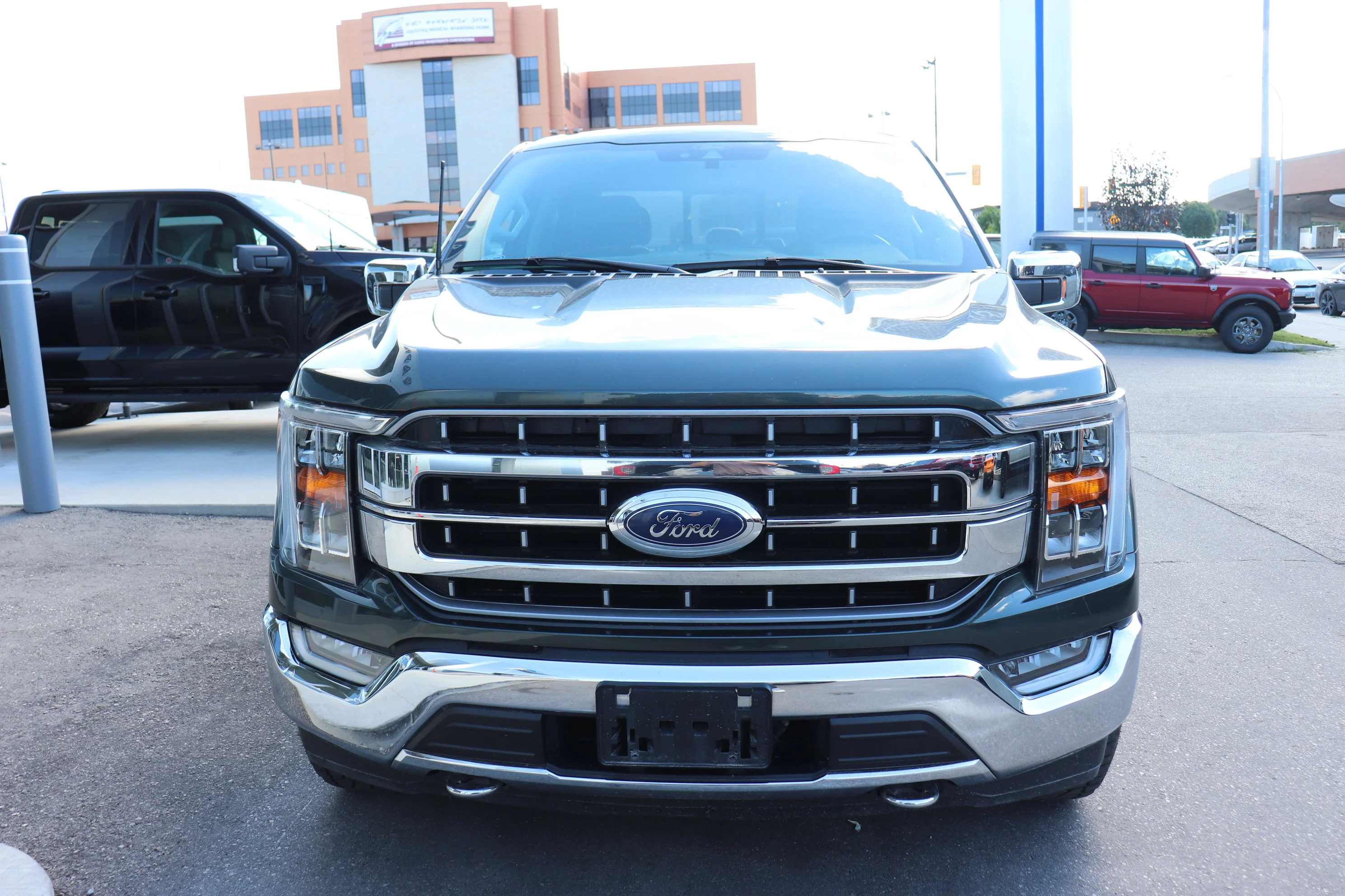 Used 2021 Green Ford XL 4WD SuperCrew 5.5
