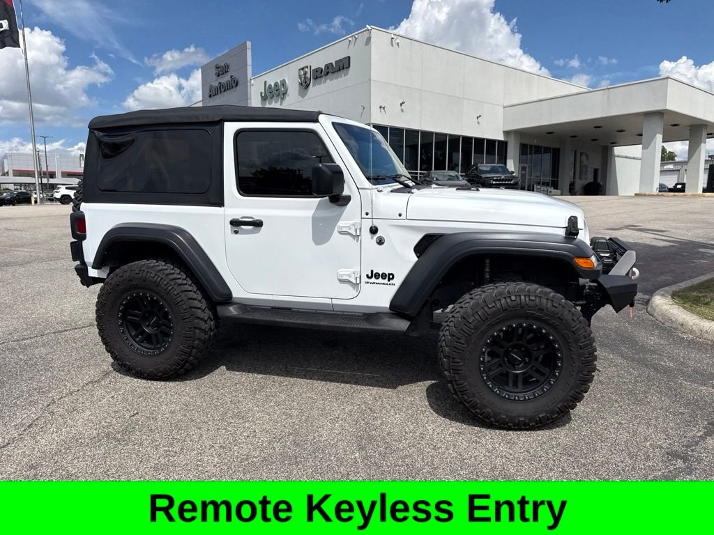 Used 2023 White Jeep Sport S image 6