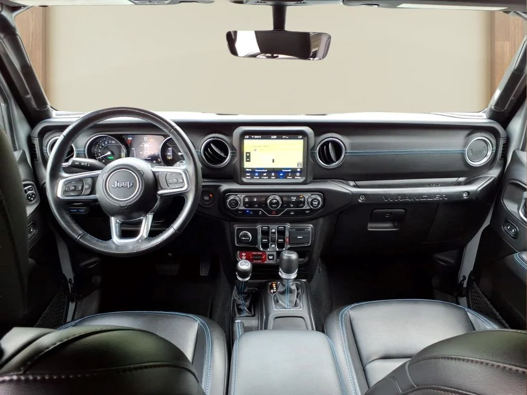 Used 2023 Silver Jeep Rubicon 4xe image 24