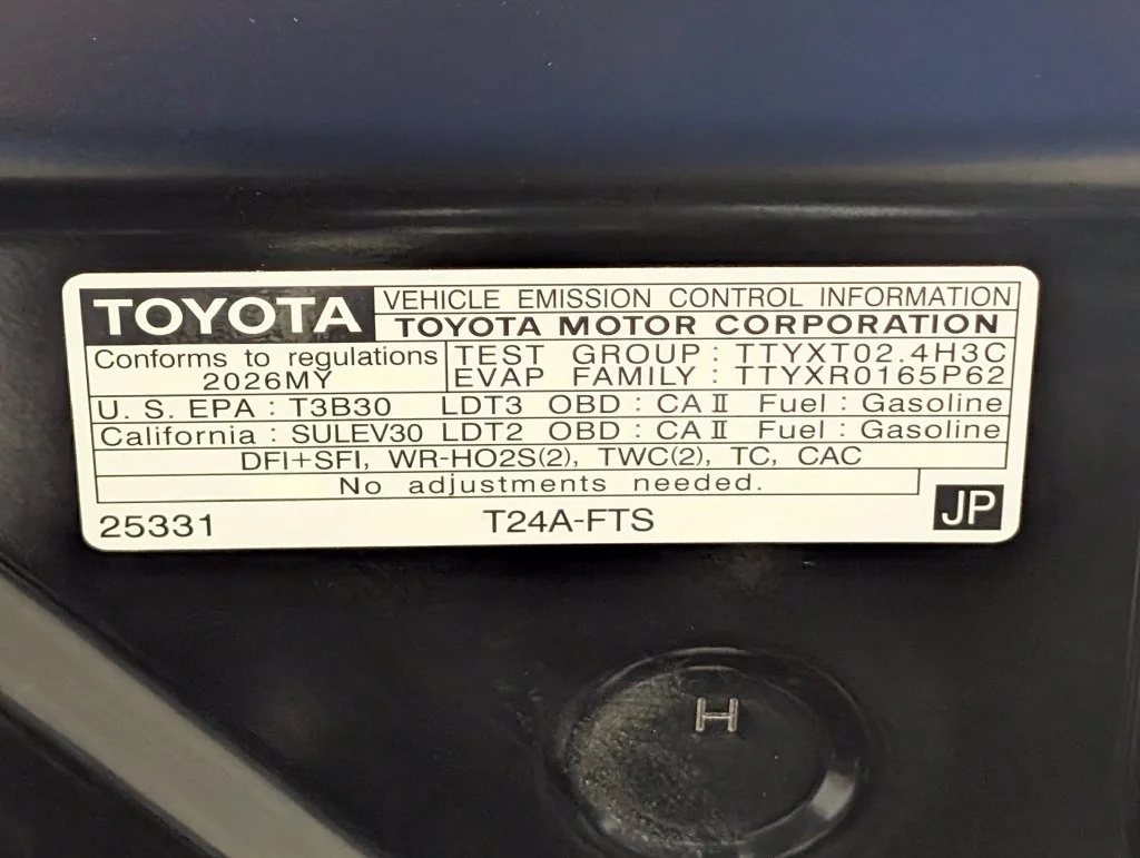 Certified Used 2026 Black Toyota SR5 image 25