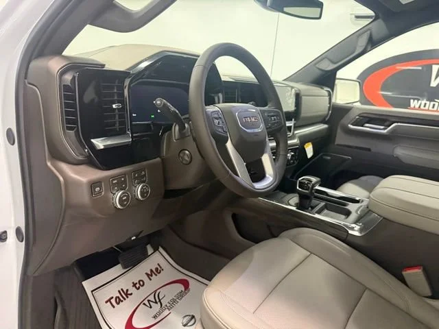 New 2026 Glacier White Tricoat GMC SLT image 9