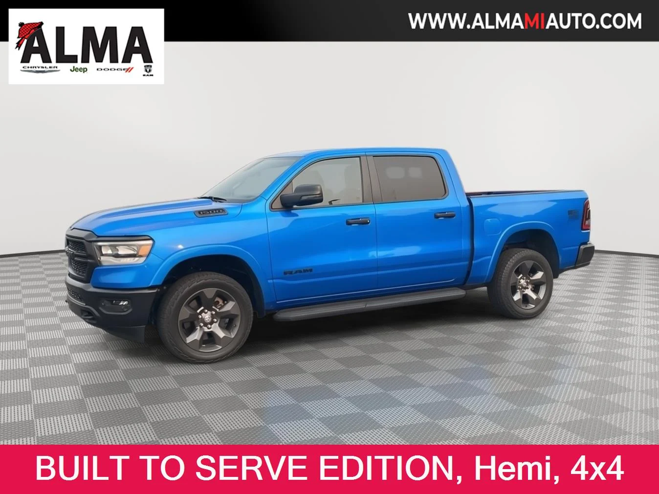 Used 2023 Hydro Blue Pearlcoat Ram Big Horn image 1