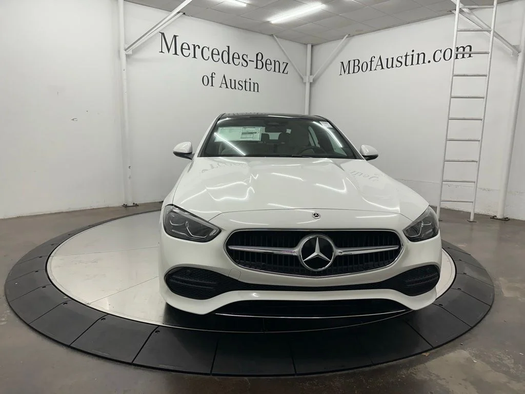 New 2026 White Mercedes-Benz C 300 image 2