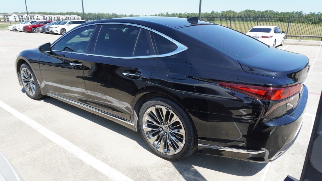 Certified Used 2021 Black Lexus LS 500 image 9