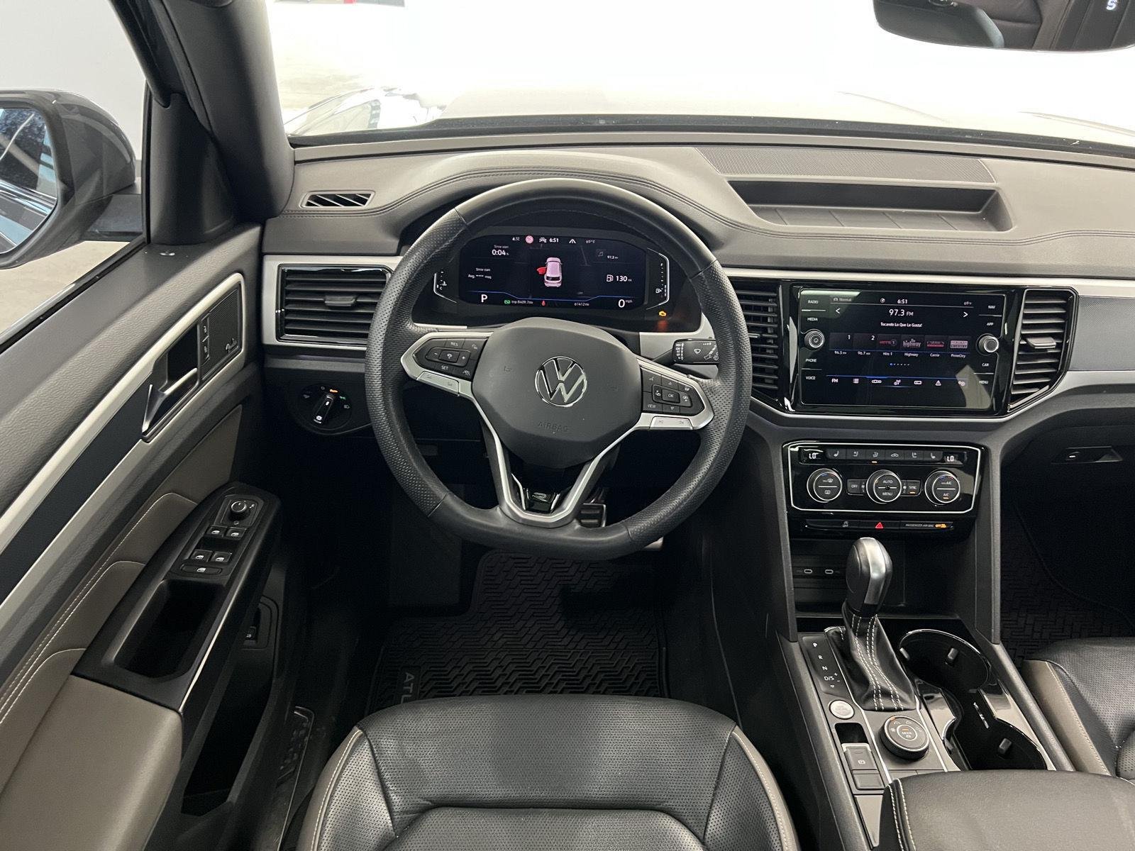 Used 2021 Pure Gray Volkswagen 3.6L V6 SEL Premium R-Line image 27