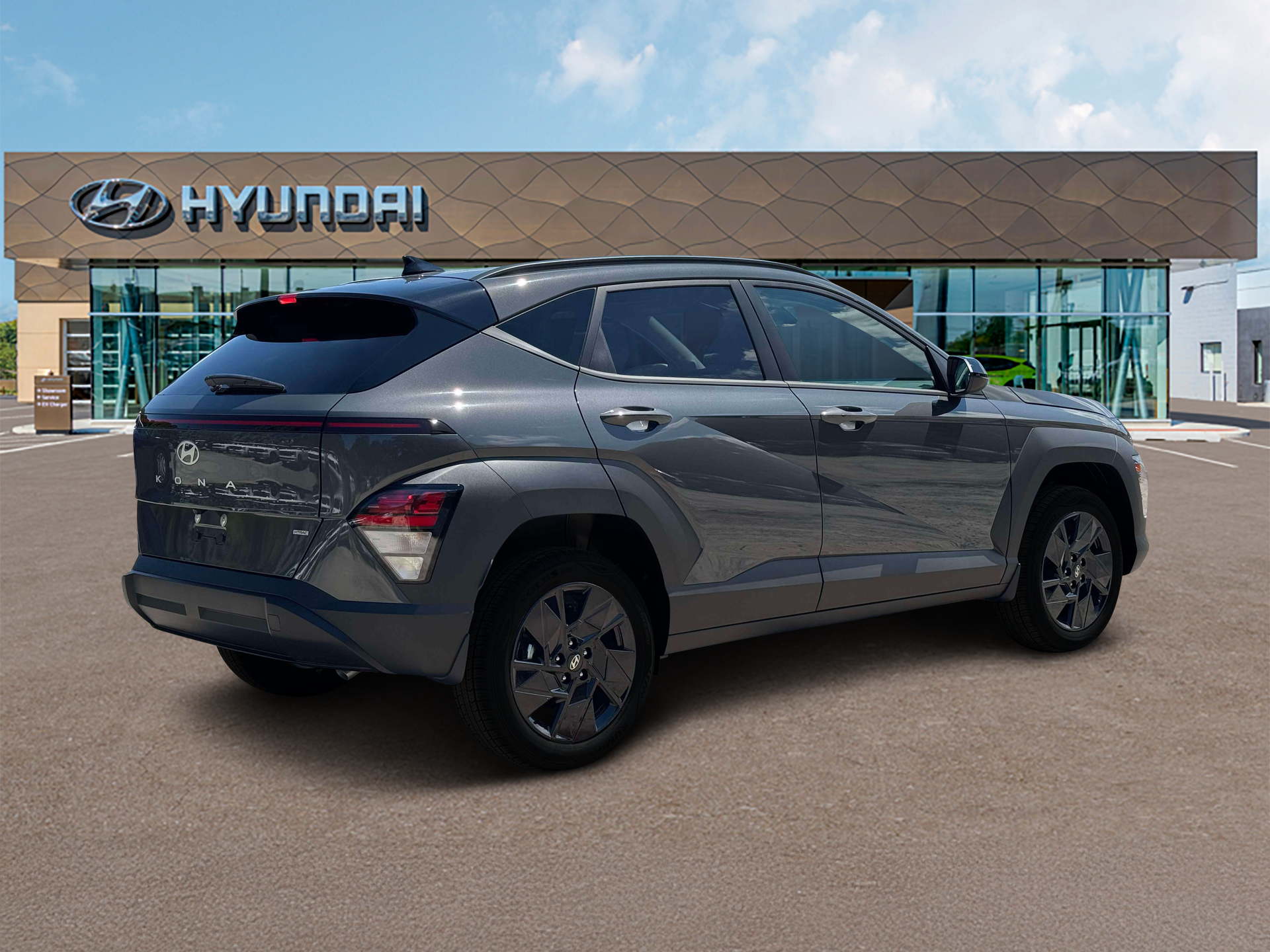 New 2027 Gray Hyundai SEL Sport AWD image 8
