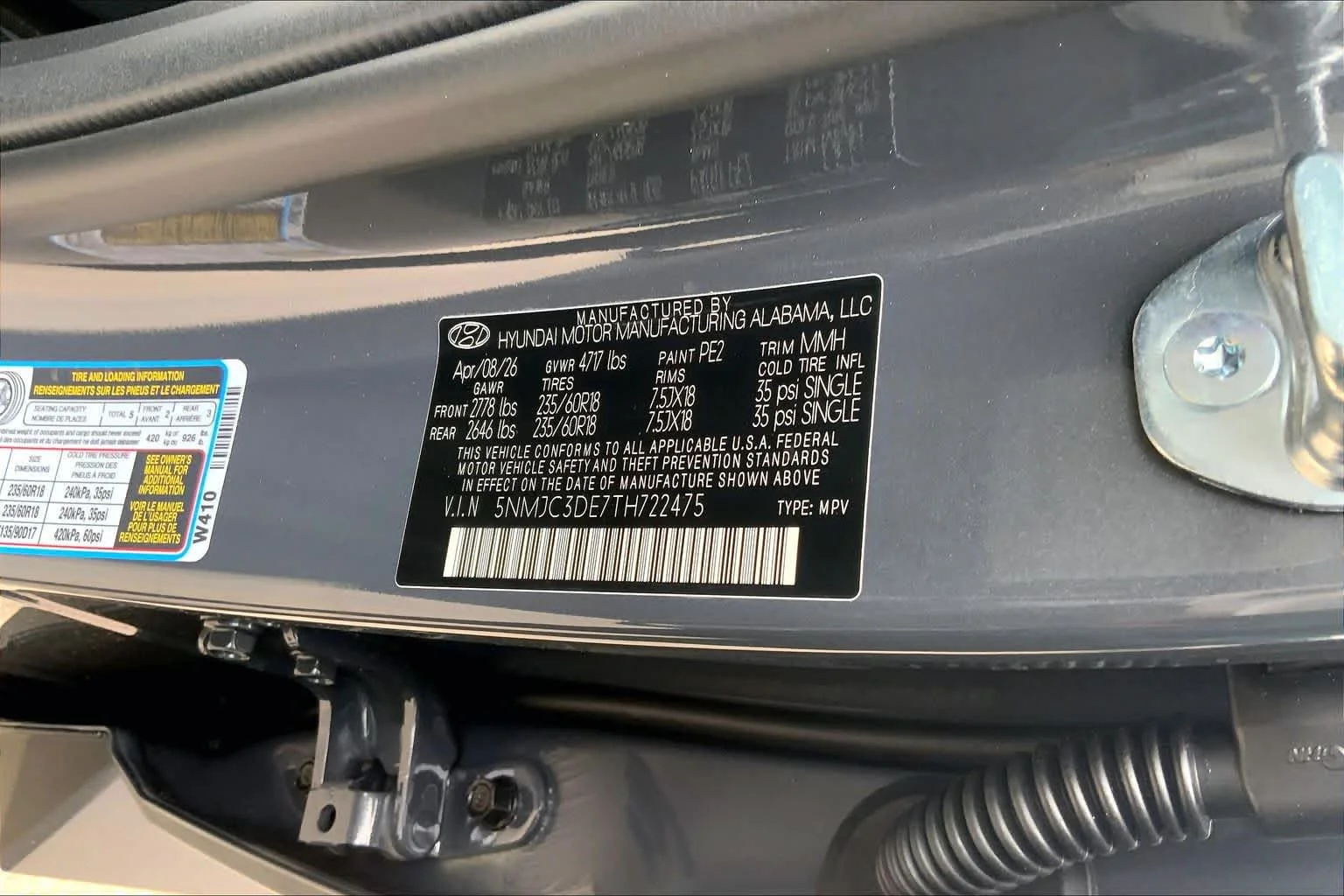 New 2026 Ecotronic Gray Hyundai SEL Premium image 19
