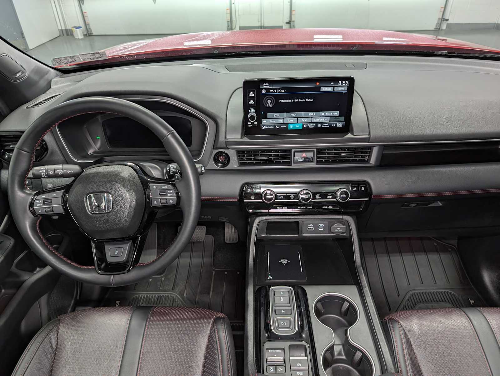 Used 2025 Radiant Red Metallic II Honda Black Edition image 18