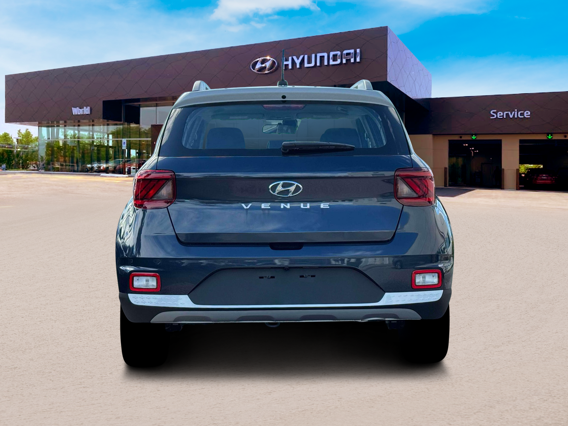 New 2026 Denim w/White Roof Hyundai SEL w/Two-Tone Roof image 6