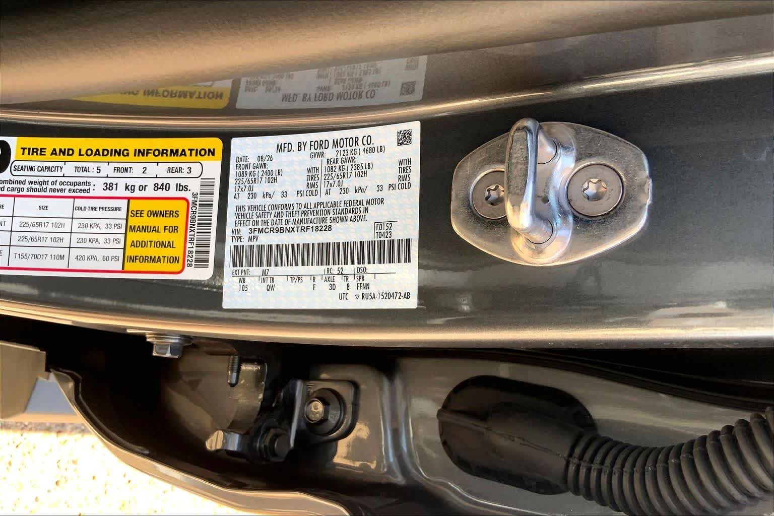 New 2026 Carbonized Gray Metallic Ford Big Bend® image 21
