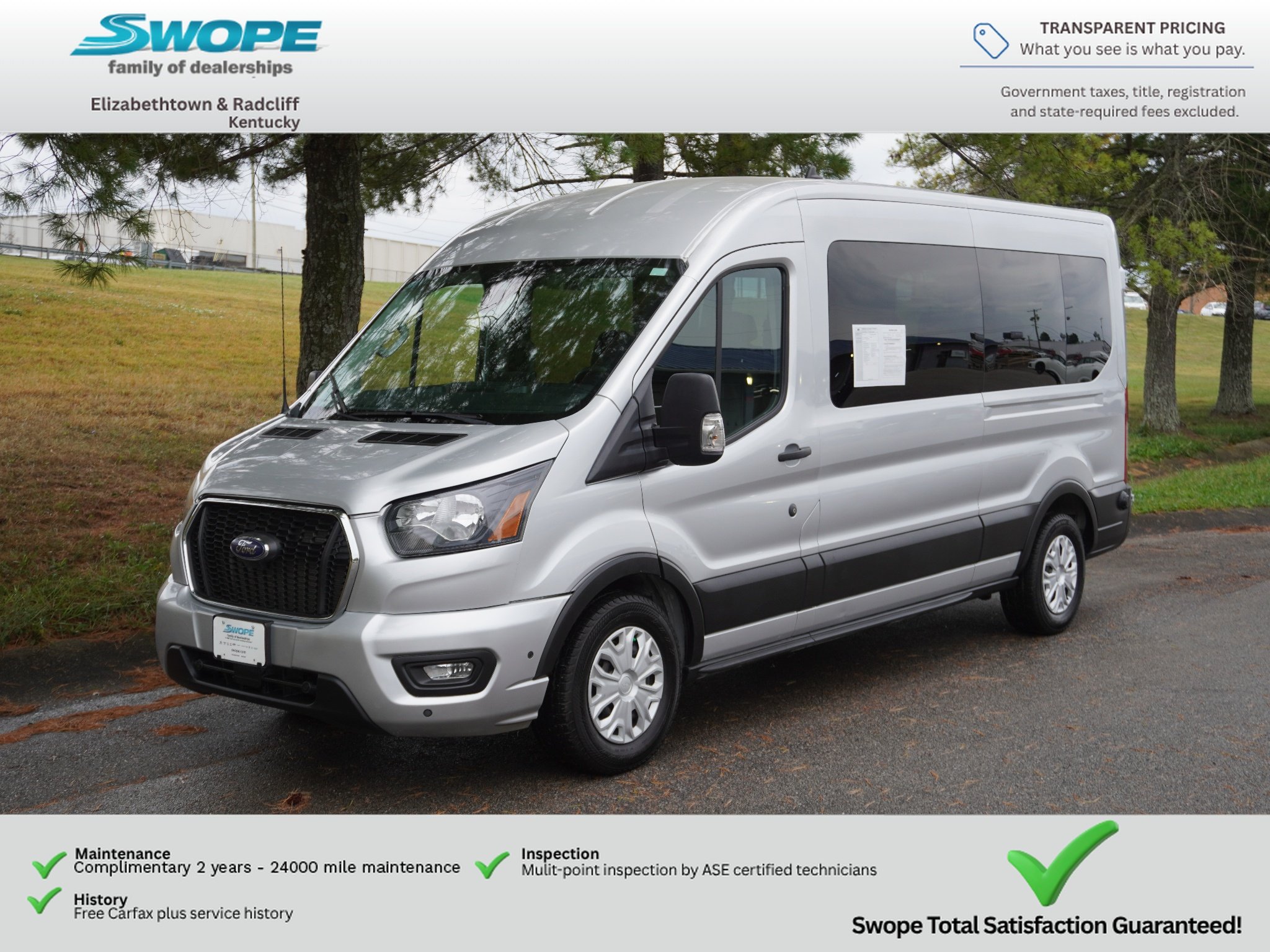 Used 2024 Ingot Silver Metallic Ford XLT image 7