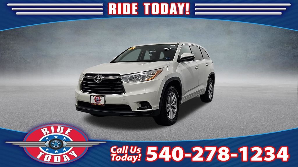 Used 2014 White Toyota LE image 1