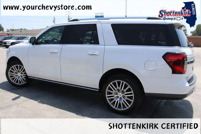 Used 2022 White Ford Limited image 3