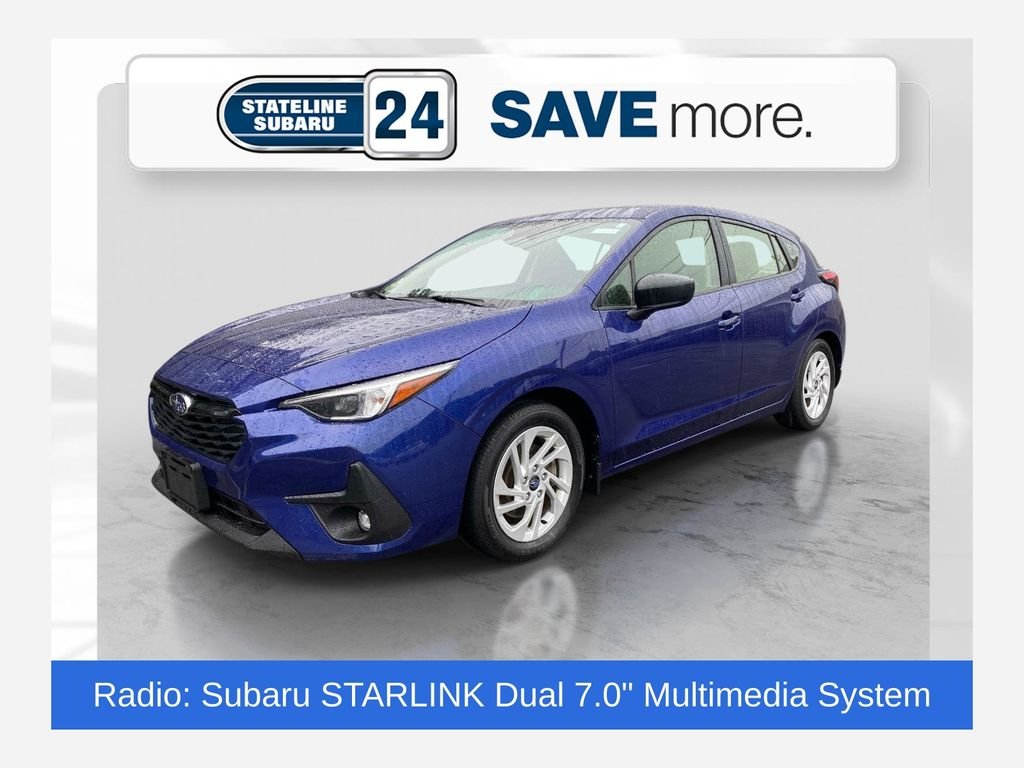 Used 2024 Blue Subaru Base image 1
