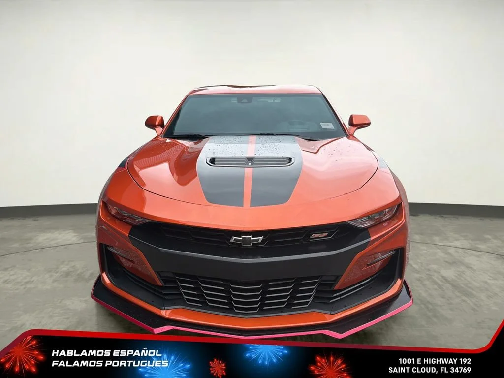 Used 2024 Vivid Orange Metallic Chevrolet 2SS image 9