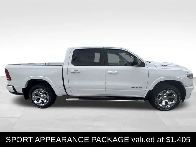 New 2026 Bright White Clear-Coat Exterior Paint RAM Big Horn/Lone Star image 8