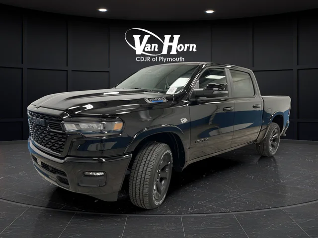 New 2026 Diamond Black Crystal Pearlcoat RAM Big Horn/Lone Star image 3