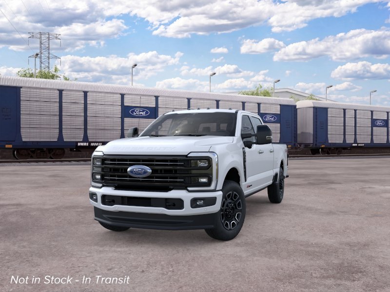 New 2026 Star White Metallic Tri-Coat Ford F-350® Platinum® image 2