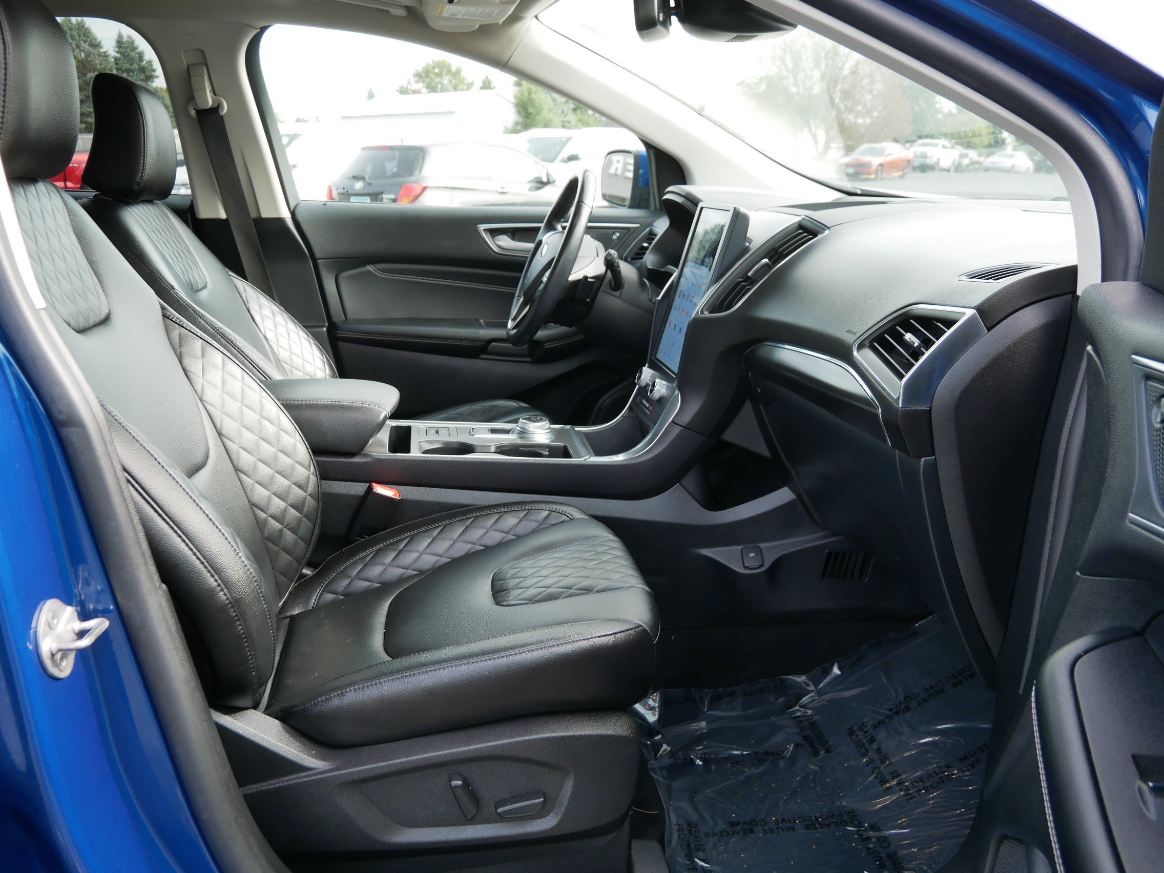Used 2023 Blue Ford Titanium image 14