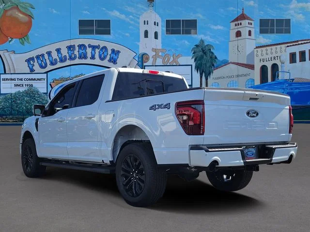 New 2026 Star White Metallic Tri-Coat Ford Lariat image 4
