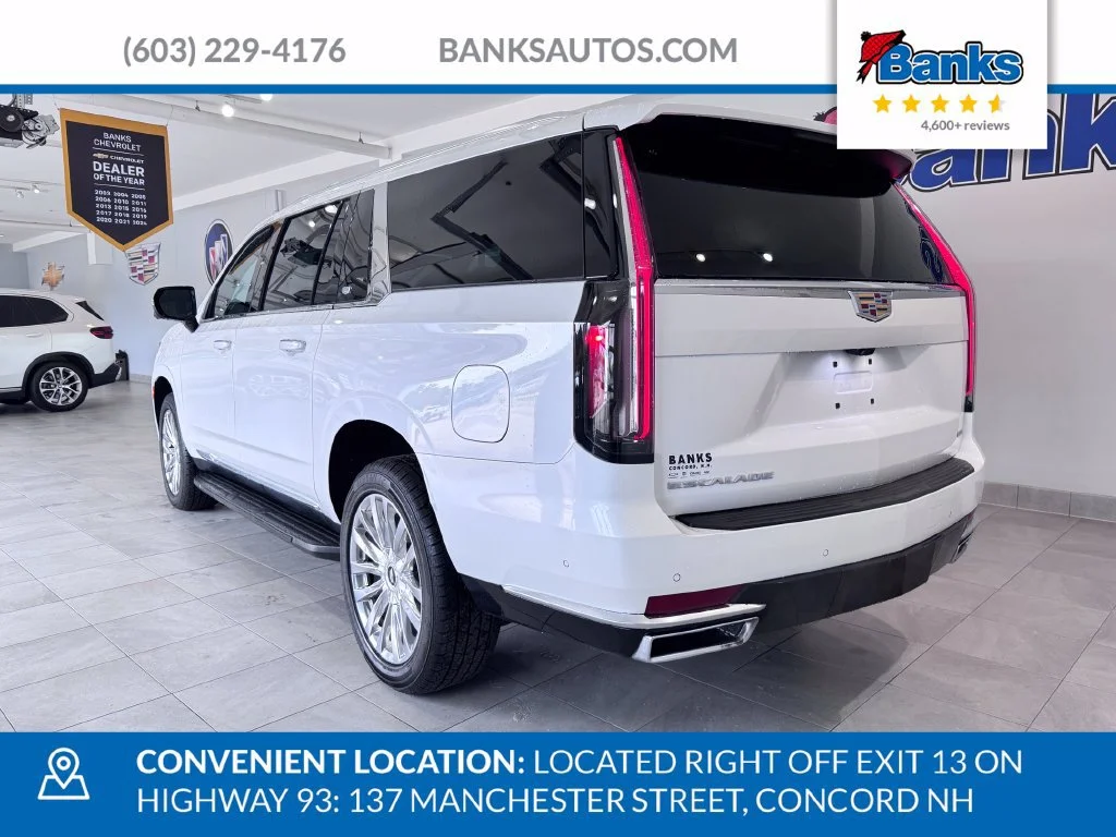 Certified Used 2024 Crystal White Tricoat Cadillac Premium Luxury image 5