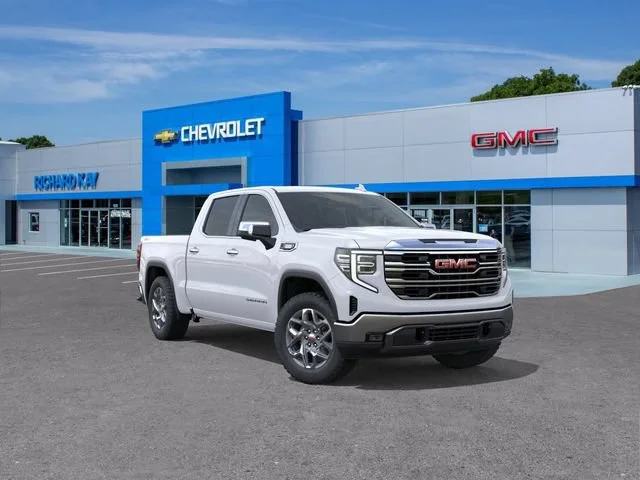 New 2026 Summit White GMC SLT image 1