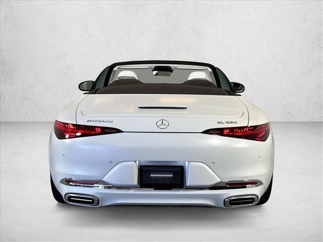 New 2026 MANUFAKTUR moonlight white magno (White Ambiance) Mercedes-Benz Maybach SL 680 Monogram Series image 32