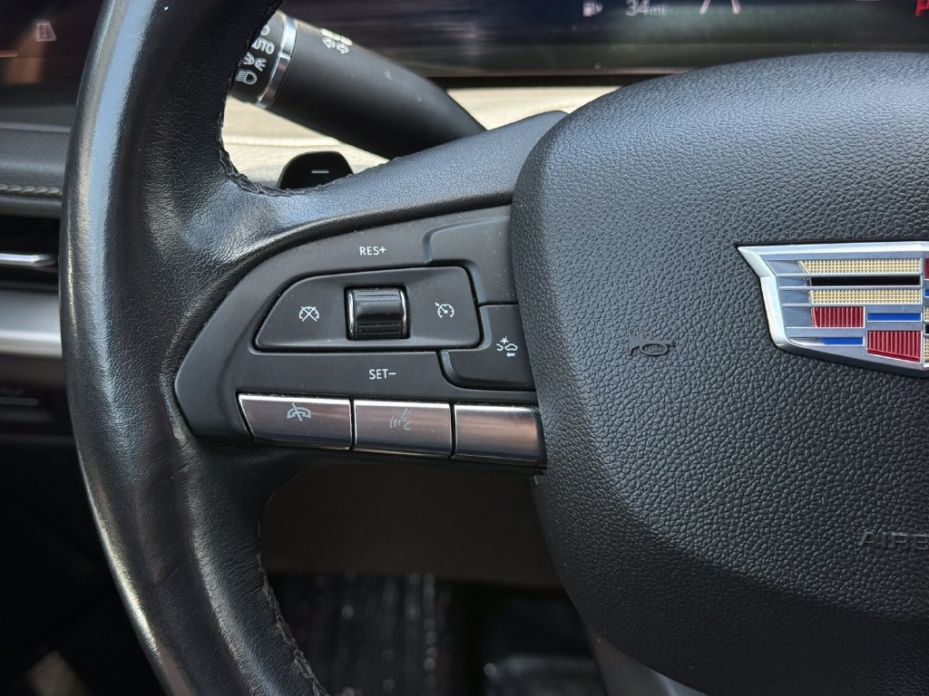 Used 2024 Argent Silver Metallic Cadillac Premium Luxury image 30