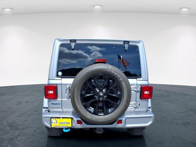 Used 2021 Silver Jeep Unlimited Sahara 4xe image 10