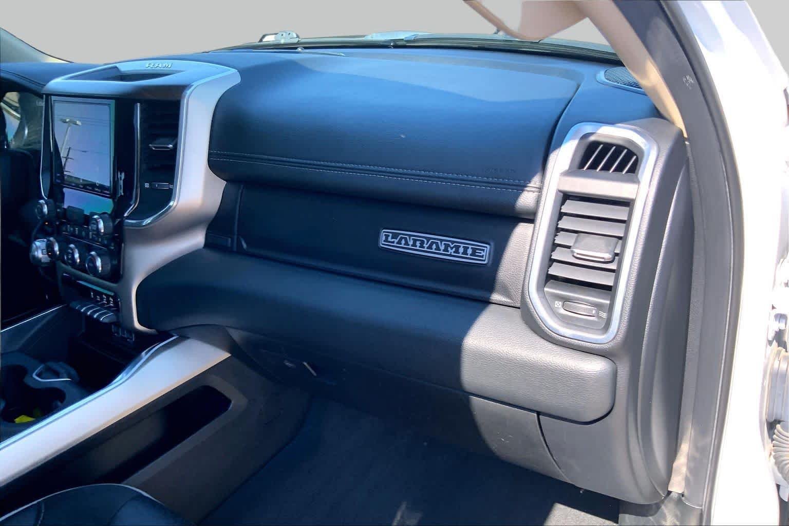 Used 2021 Bright White Clearcoat Ram Laramie image 19