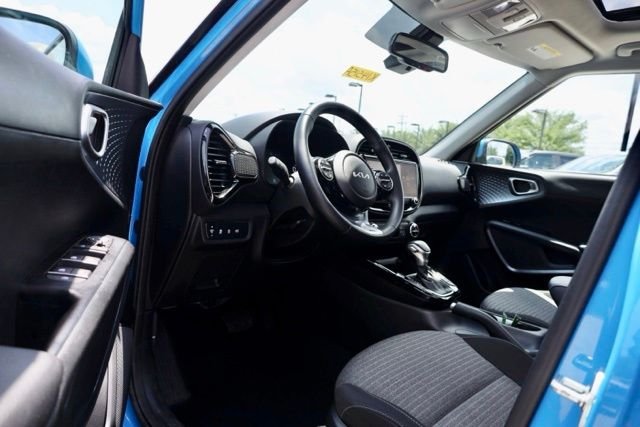 Used 2025 Surf Blue Kia EX image 19