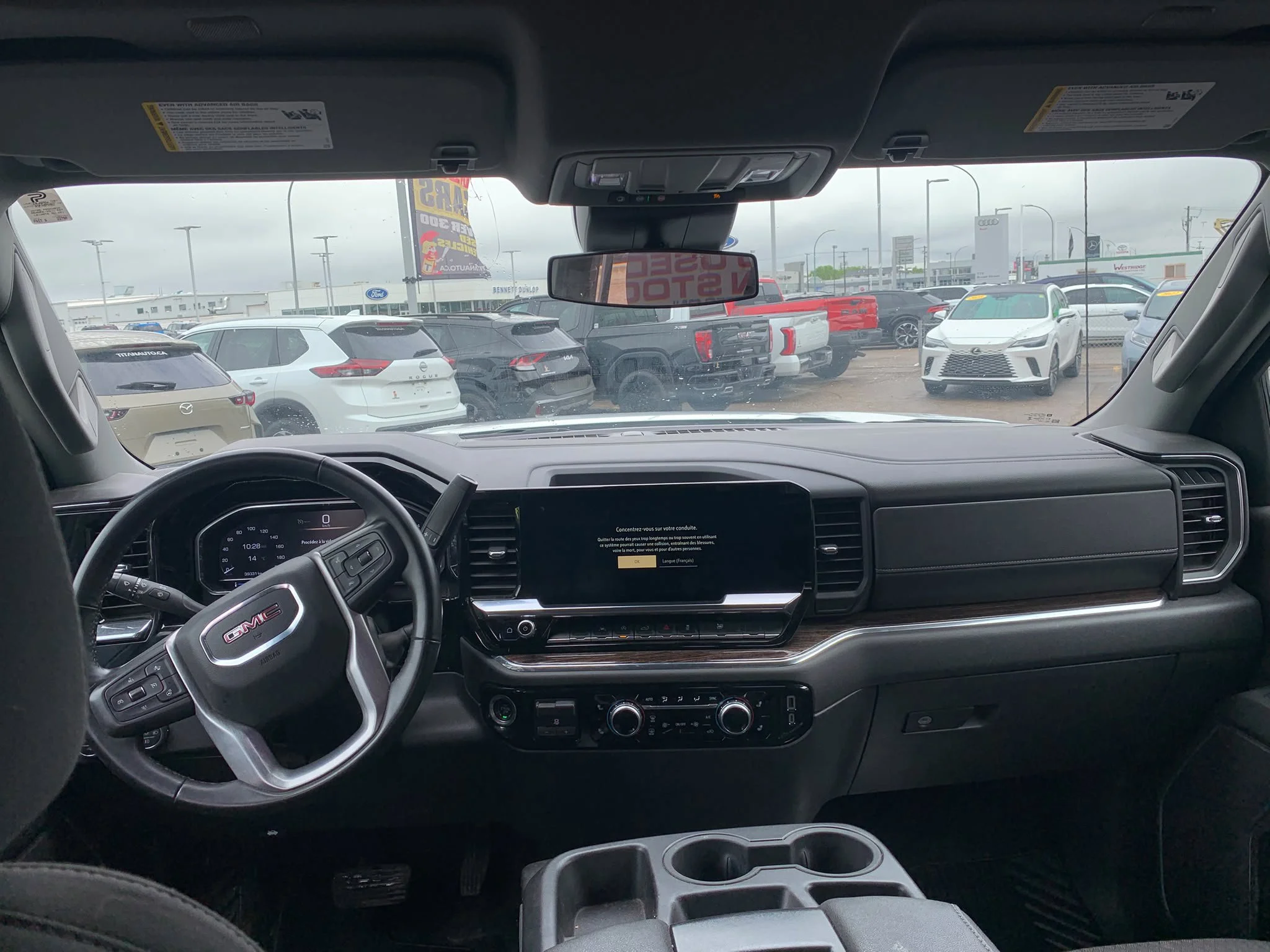 Certified Used 2024 Summit White GMC Elevation 4WD*6 Pass | Adaptive Cruise | Remote Start | Htd Seats | Park Assist | 6ft Box | Tow Pkg image 8