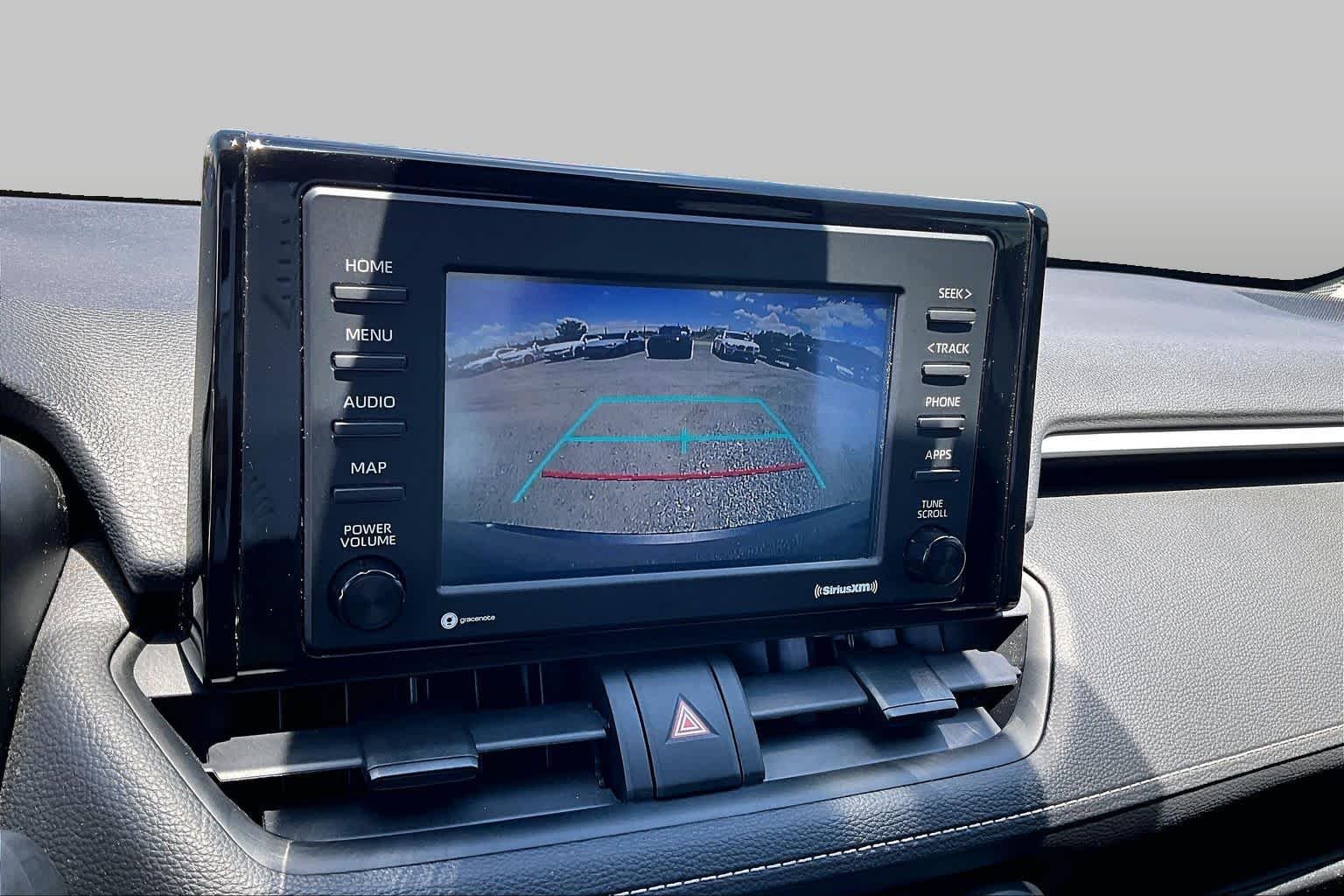 Used 2020 Silver Sky Metallic Toyota Hybrid XLE image 24