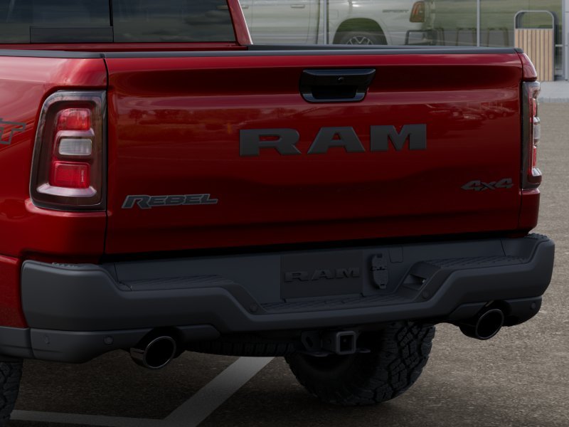 New 2027 Molten Red Pearl-Coat Exterior Paint RAM Rebel GT image 39